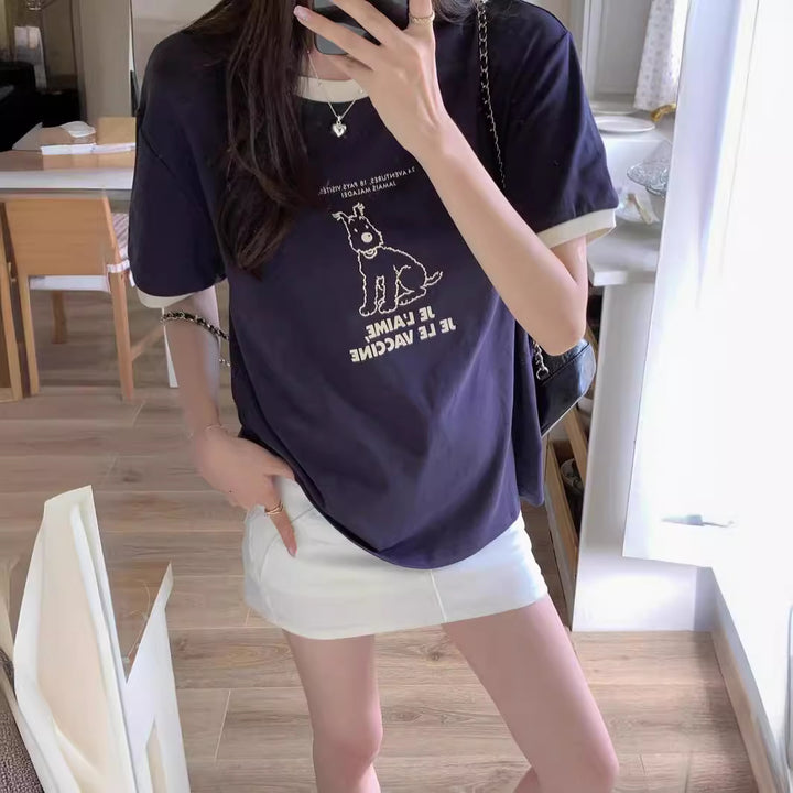 Femme Legende Grafik-Udsagn T-Shirt Stilla