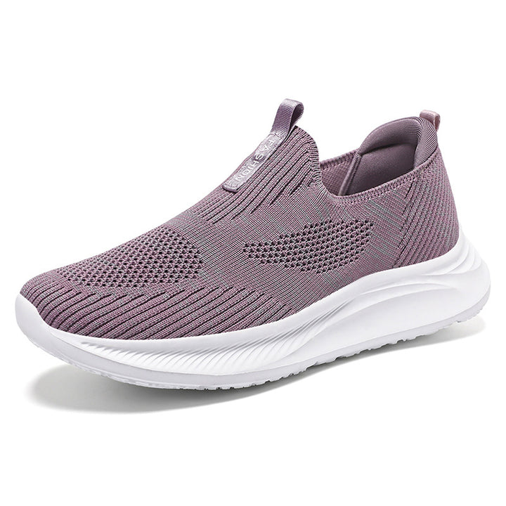 Femme Let Slip-On Sportsneakers med åndbart strikmateriale Stilla