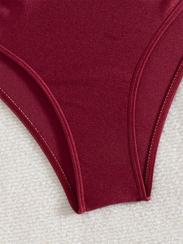 Dame Højskåret Triangle Bikini Sæt Stilla