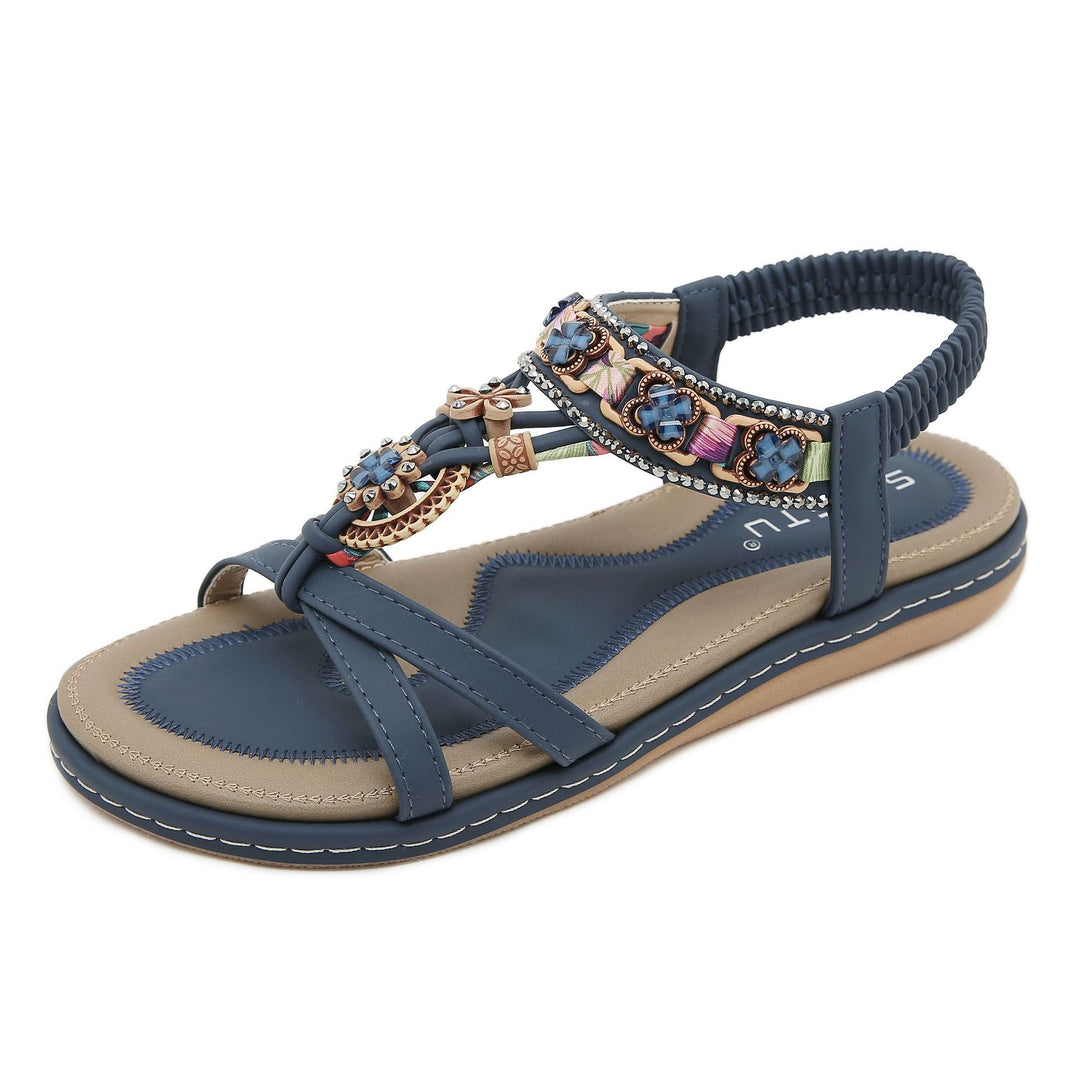 Dame sandaler med kunstnerisk pyntedetalje Stilla