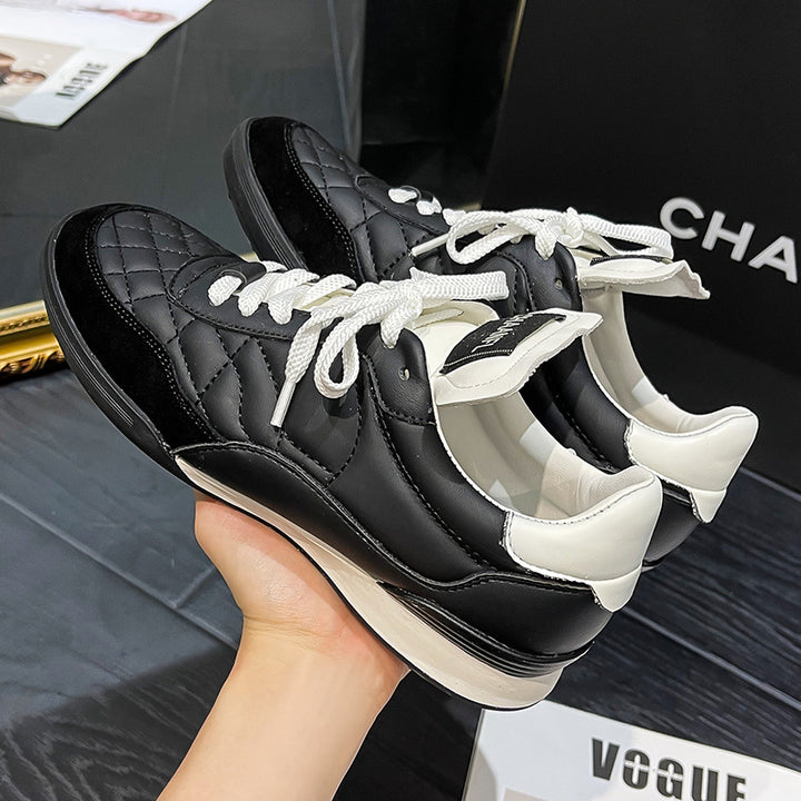 Dame Komfortable Sneakers med højkvalitets læder og åndbar polstring Stilla