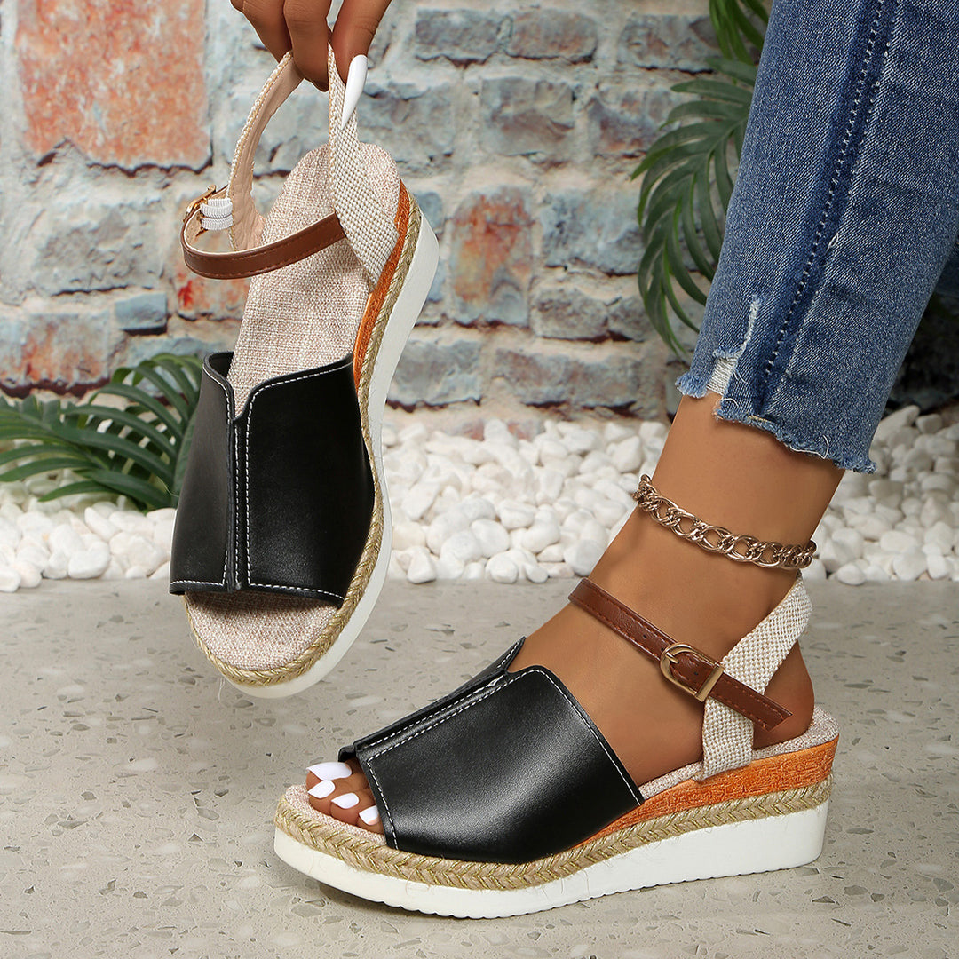 Dame komfortable Plateau Sandaler Stilla