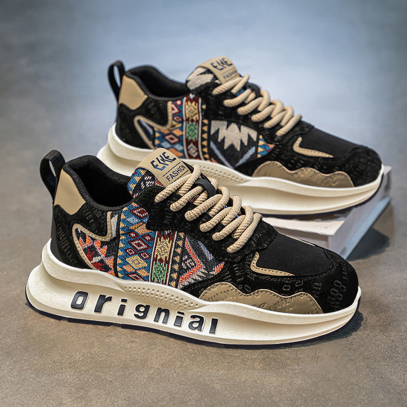 Femme Etnisk inspirerede Chunky Sneakers Stilla