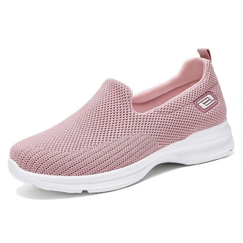 Dame Åndbare Slip-on Sneakers med fleksibel netstruktur og skridsikker sål Stilla