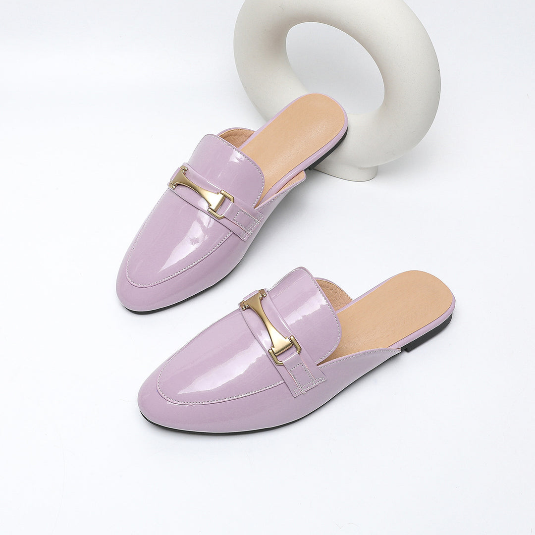 Dame loafers med moderne spænde lukning Stilla