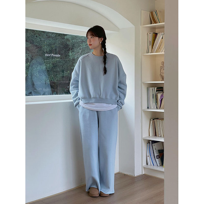 Dame afslappet sweatshirt og bukser sæt Stilla