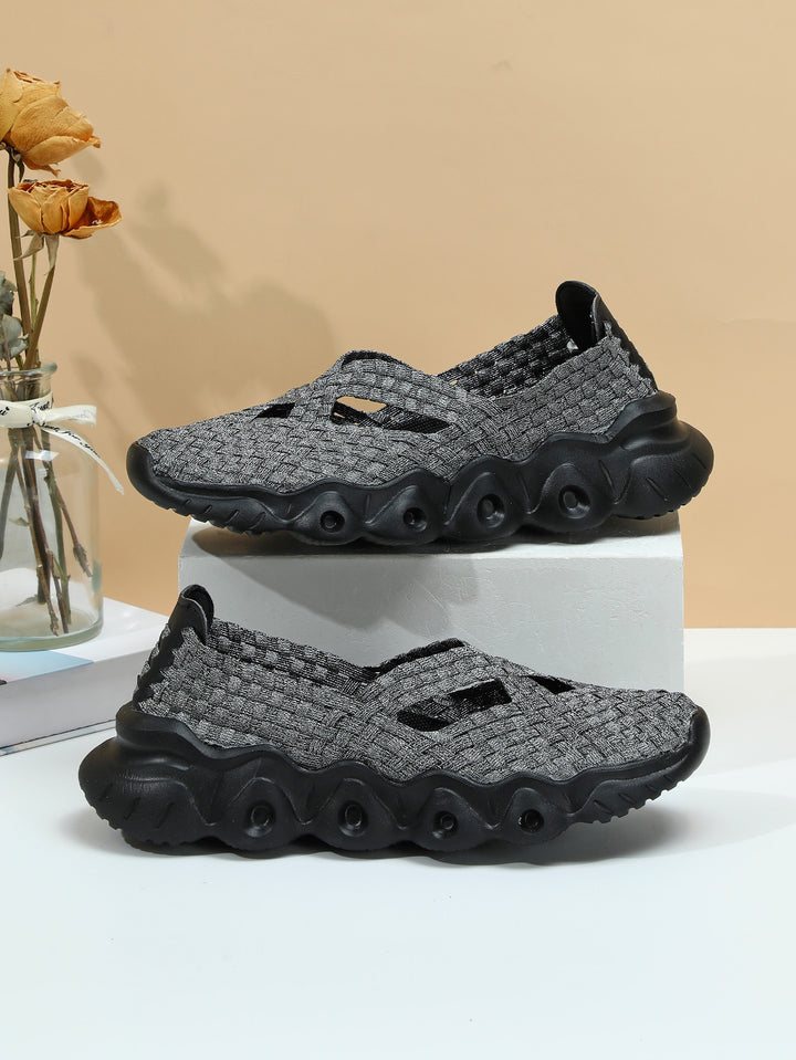 Dame Åndbare Slip-On Sko med fleksibelt Overmateriale og skridsikker Såle Stilla