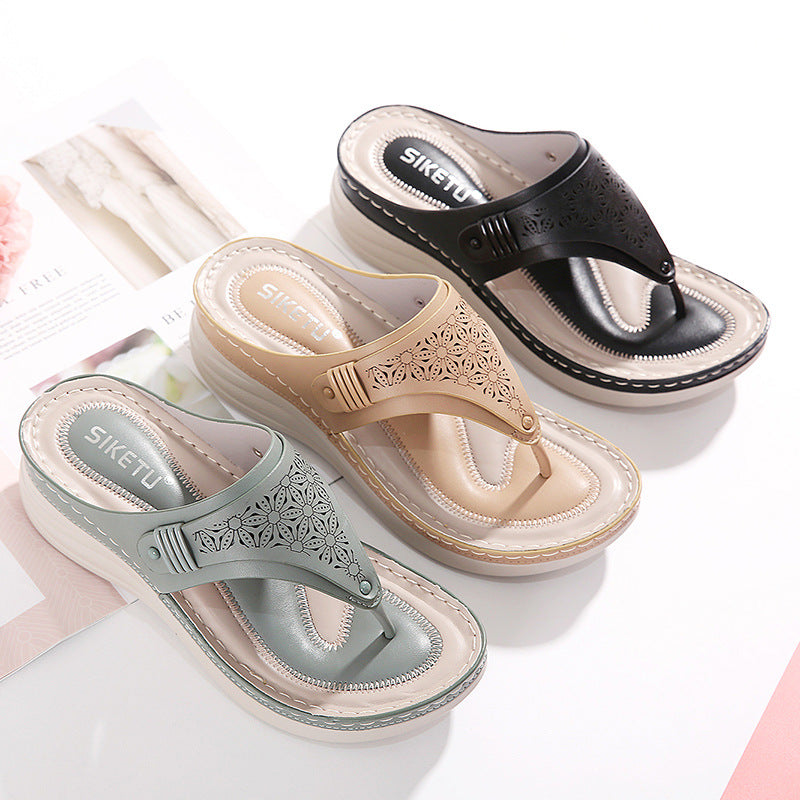 Dame behagelige Plateau Sandaler Stilla