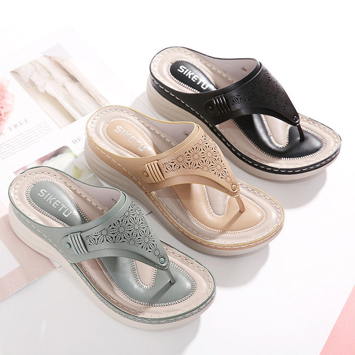 Dame behagelige Plateau Sandaler Stilla