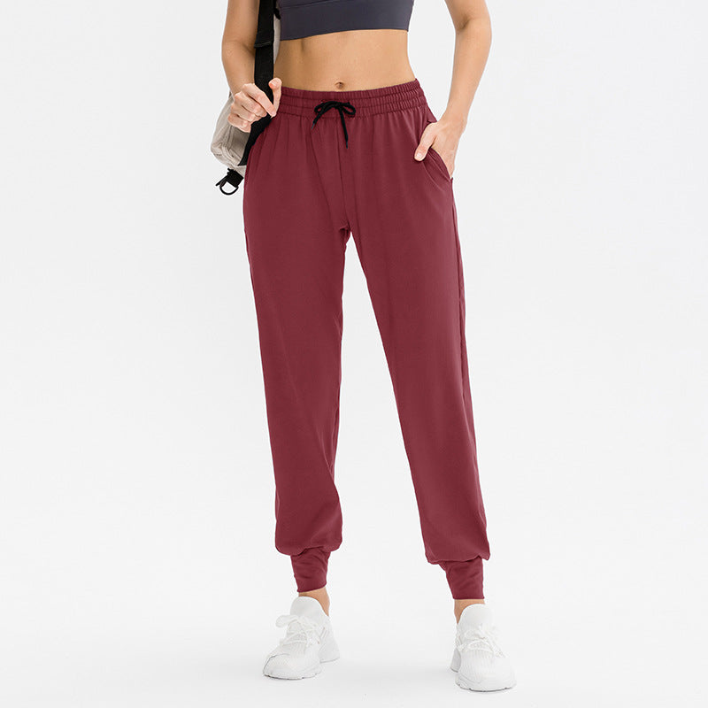 Dame sportlige joggingbukser med elastisk talje og praktiske lommer Stilla