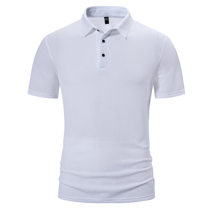 Herre Struktureret Performance Polo Shirt Stilla