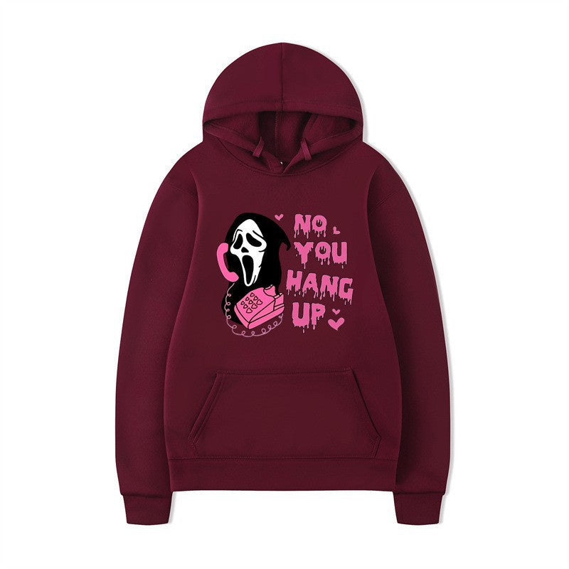 Kvindernes hoodie med kreativt popkulturmotiv Skovae