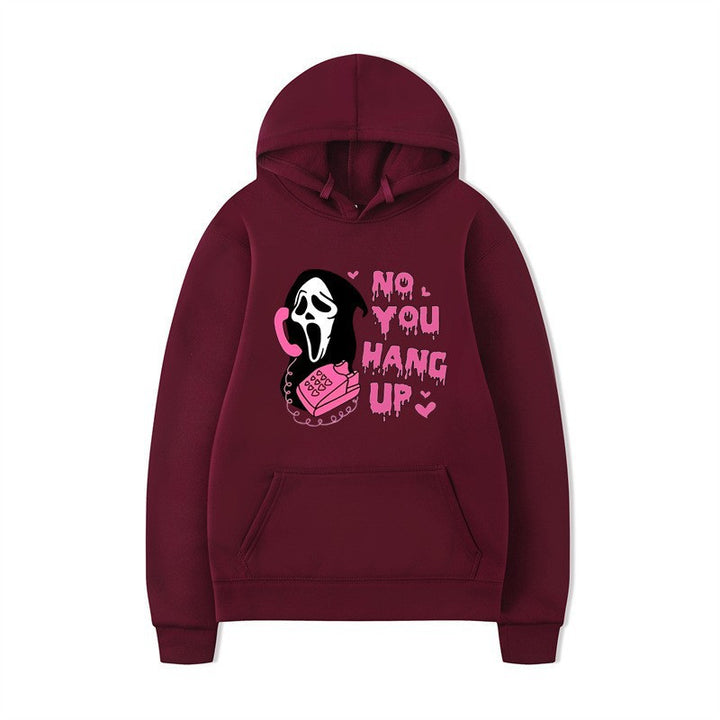 Kvindernes hoodie med kreativt popkulturmotiv Skovae