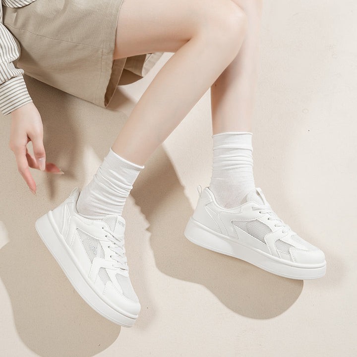 Dame Lettere og åndbare sneakers med innovativt design og skridsikkert sål Stilla