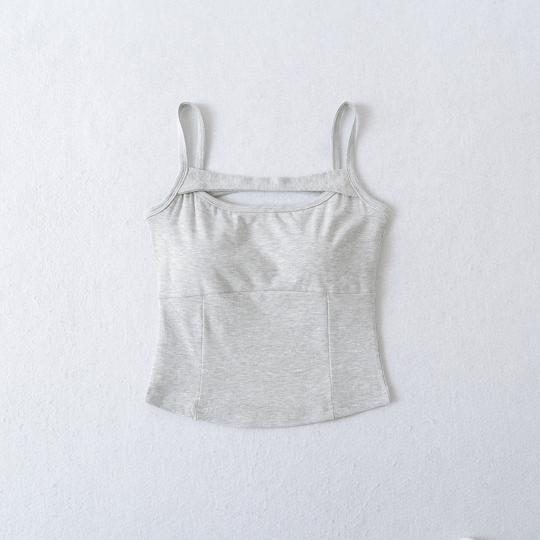 Dame Sporty Bustier med Racerback og elegante Cut-Out-detaljer Stilla