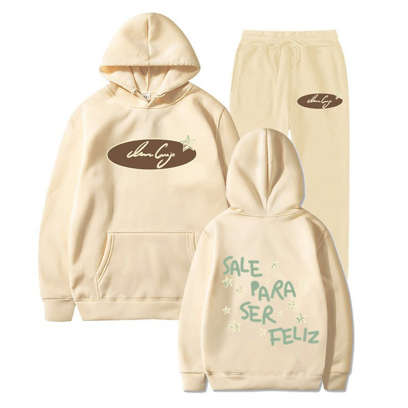 Kvinders hoodie sweatshirt med inspirerende tekst og afslappet pasform Skovae