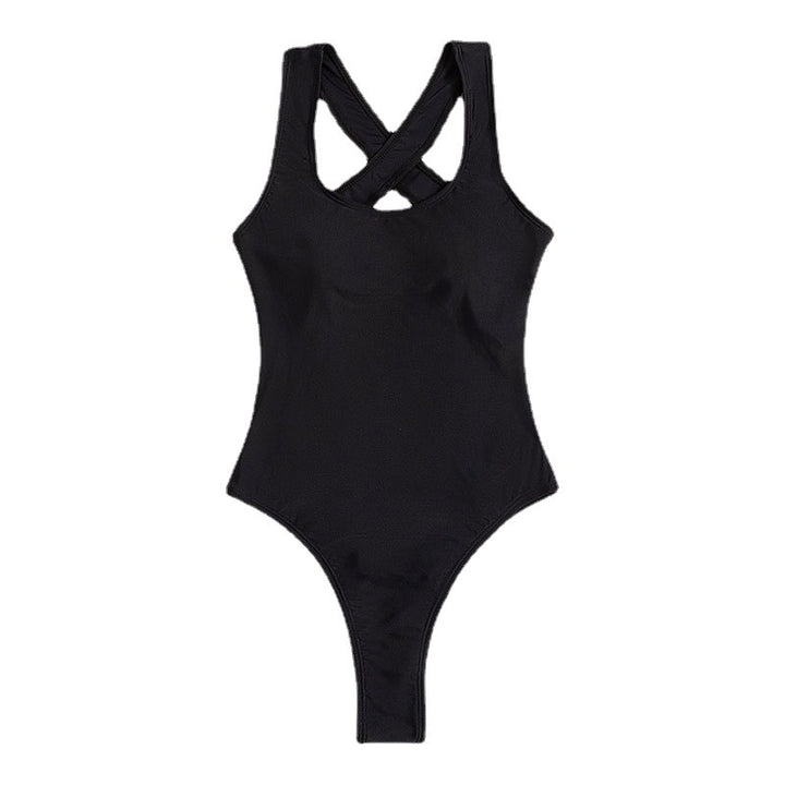 Damer Højskåret One-Piece Badedragt Skovae