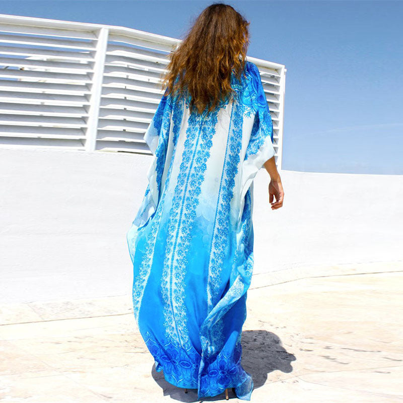 Dame Kaftan Kjole Stilla