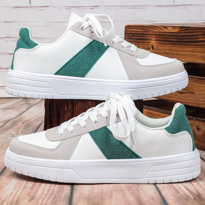 Dame Elegant Lifestyle Sneakers med åndbar sål og skridsikkert mønster Stilla