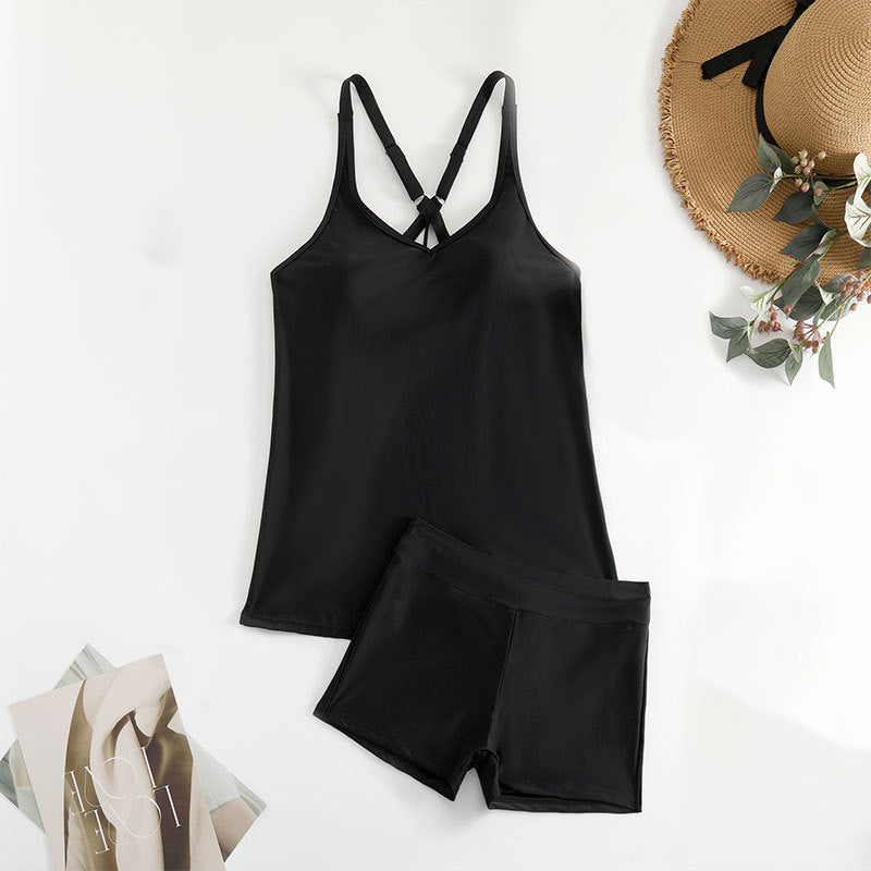 Dame Sporty Badetøj med elegant Racerback Skovae