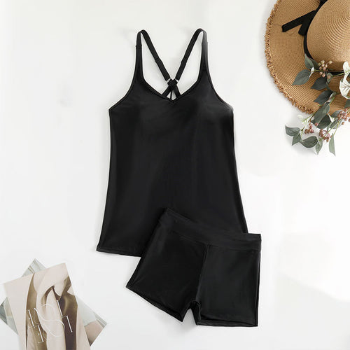 Dame Sporty Badetøj med elegant Racerback Skovae