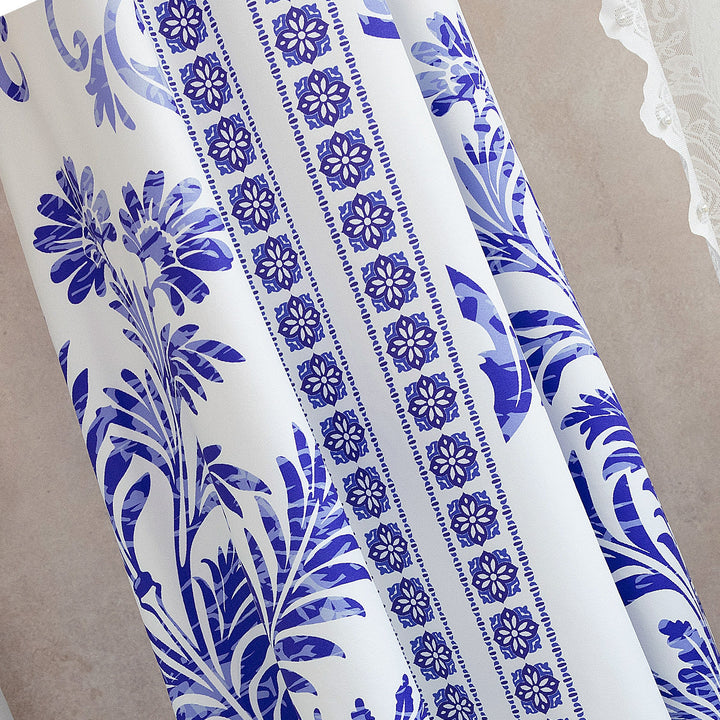 Dame sommerkjole med blomsterprint og let luftig pasform Skovae