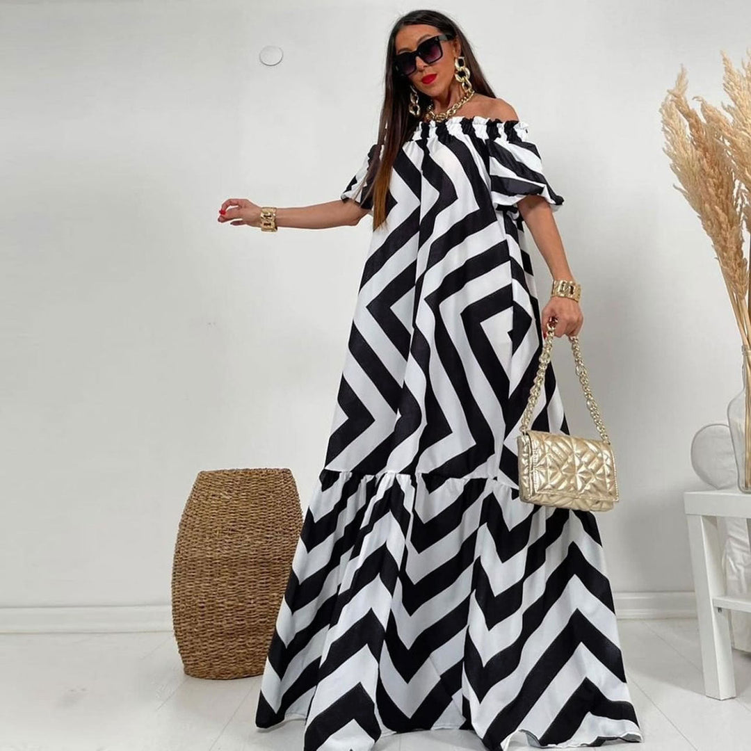 Stilla | Elegant Kvinders Mellemlang Lang Skirt Kjole