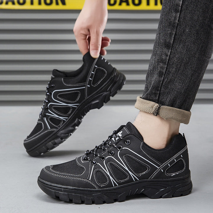 Herrer Multifunktionelle Udendørs-Sneakers med stødabsorberende Såle og åndbart Mesh Stilla