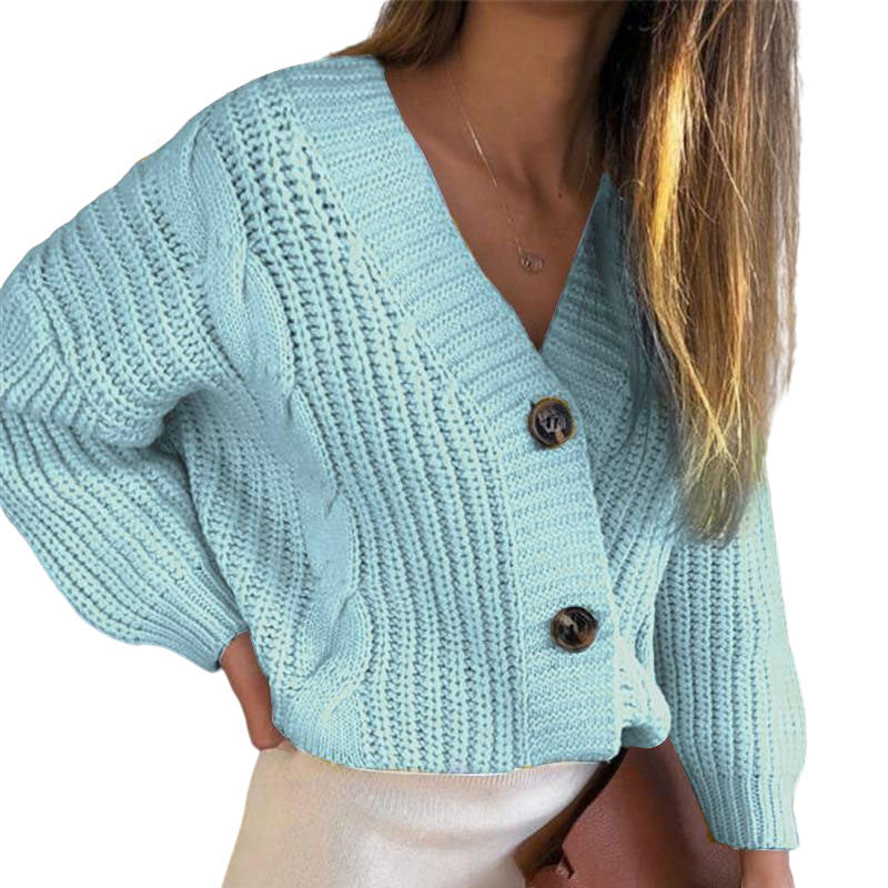Dame strikjakke i trendy oversized stil Stilla