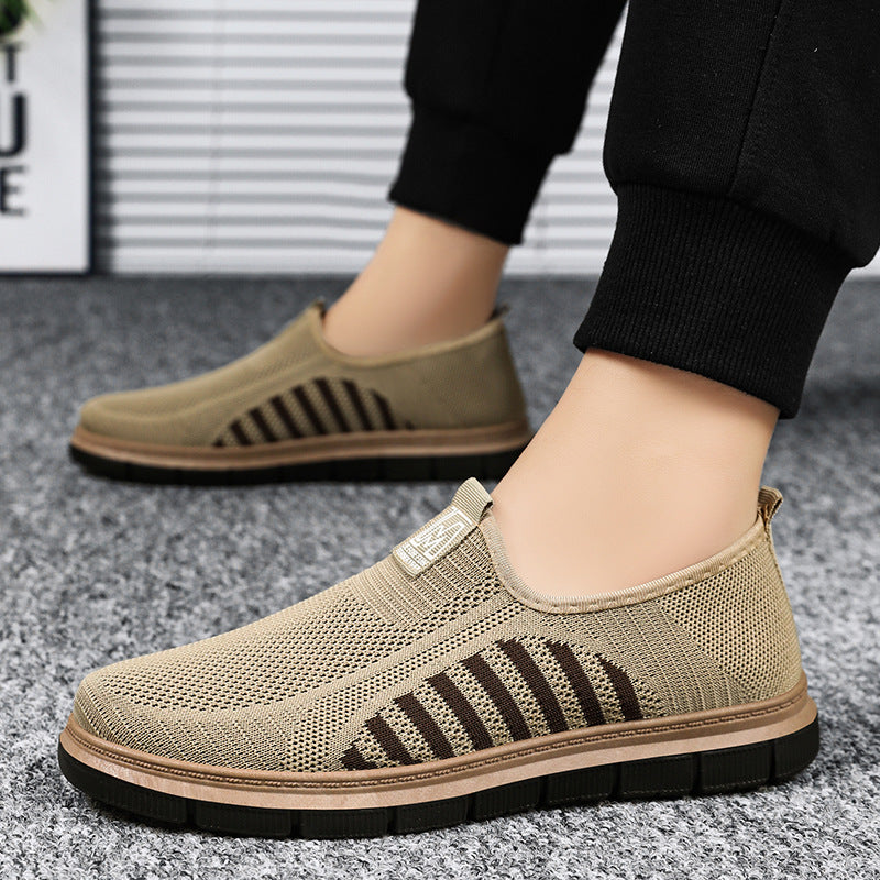 Dame Slip-On Åndbar Sneakers med Fleksibelt Mesh-Design Stilla