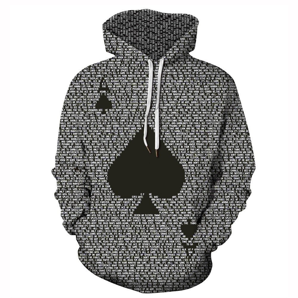 Dame Hoodie med detaljeret løveillustration Stilla