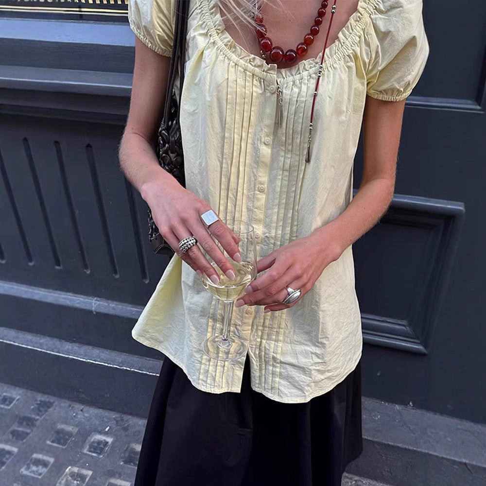 Dame legende quiltet bluse Stilla