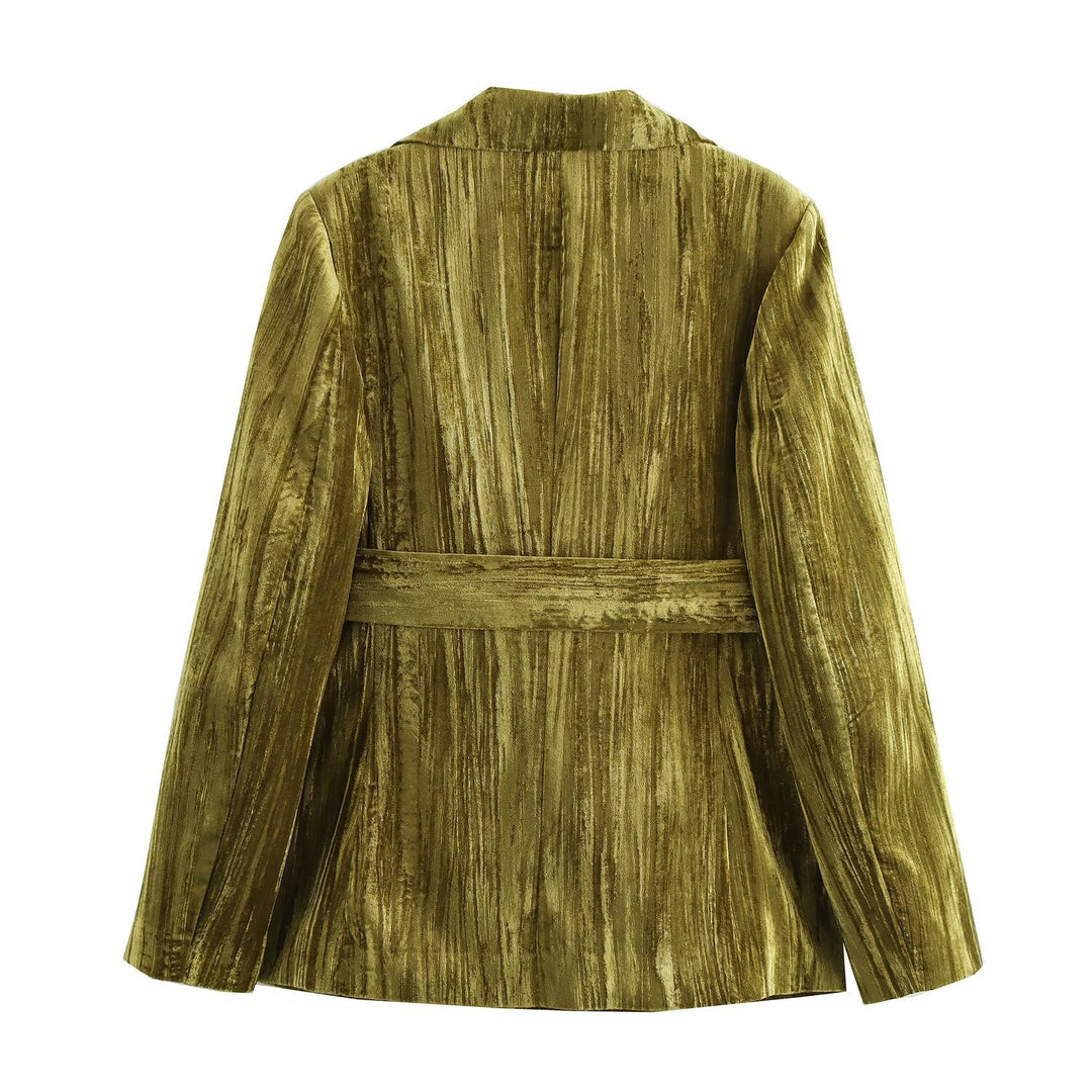 Femme Bred Velvet Bukser Stilla