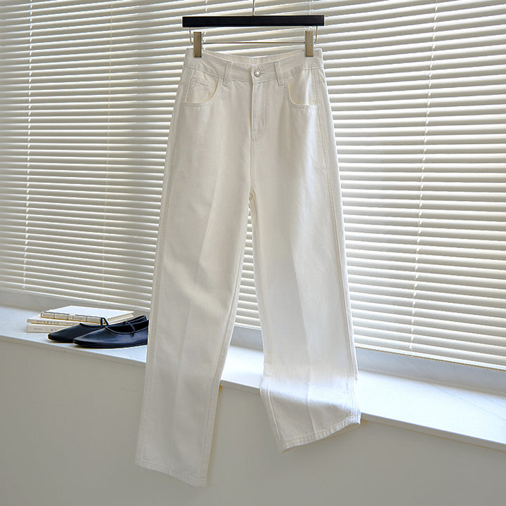 Dame High-Waist Jeans med klassisk snit og tidløst design Stilla