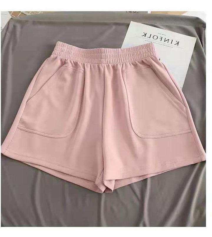 Dame behagelige sportshorts med elastisk talje og praktiske lommer Stilla