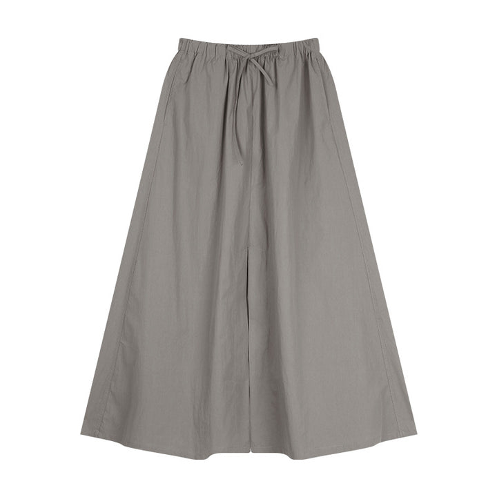 Dame bred Culotte-bukser lavet af åndbart materiale med elastisk talje og praktiske sidelommer Stilla