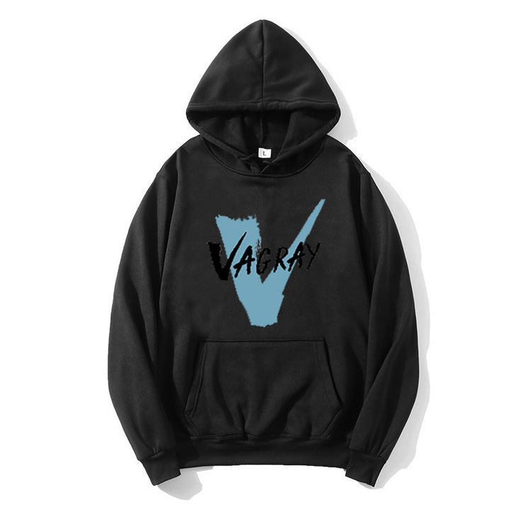 Kvinders hætte sweatshirt med moderne logo print Skovae