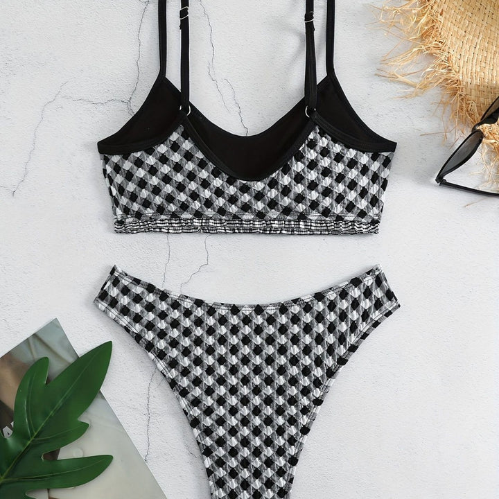 Dame afslappet Crop-Top Bikini Skovae
