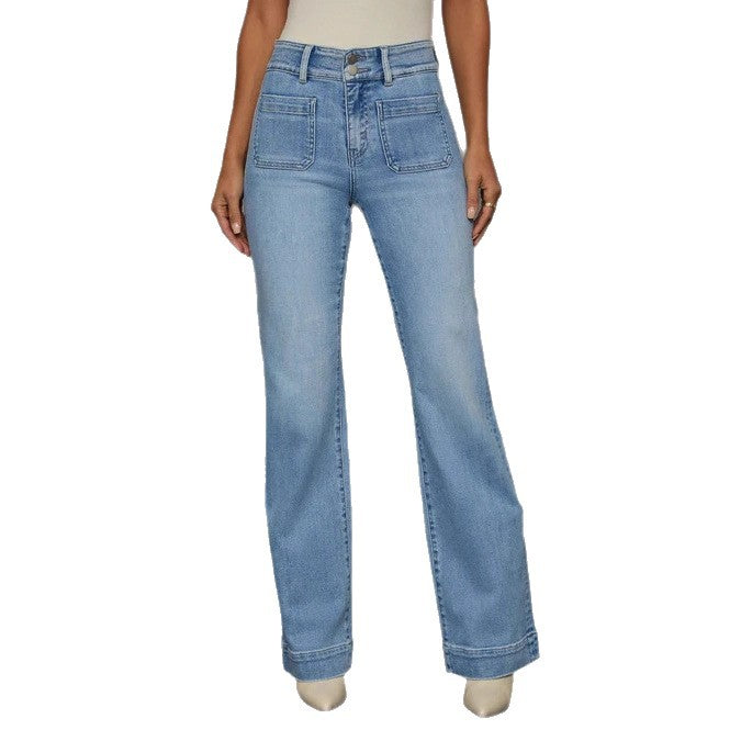 Damer Høj Talje Vintage Jeans Stilla