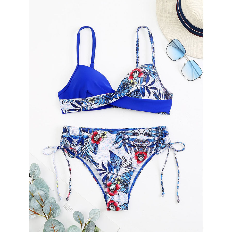 Dame design-bikini med moderne indpakningsdetalje Skovae