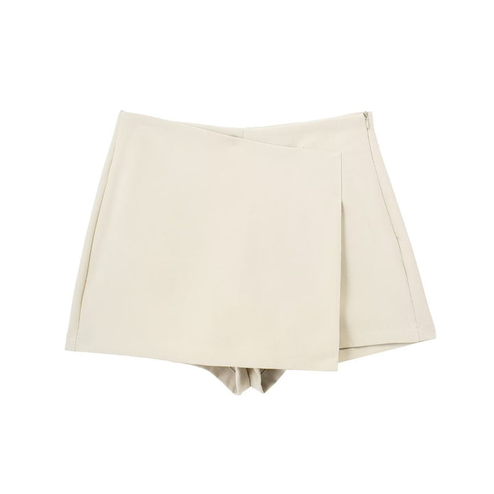 Dame sportlige shorts med elegant lagdesign Skovae