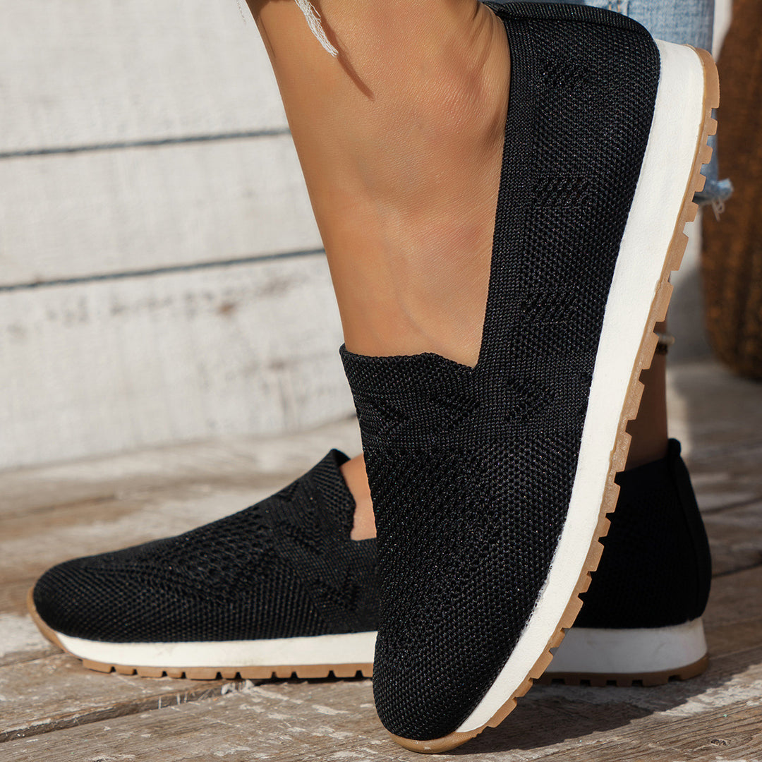 Dame åndbare og fleksible slippers med skridsikker sål Stilla