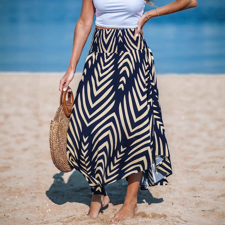 Dame High-Low Maxi Skirt Stilla