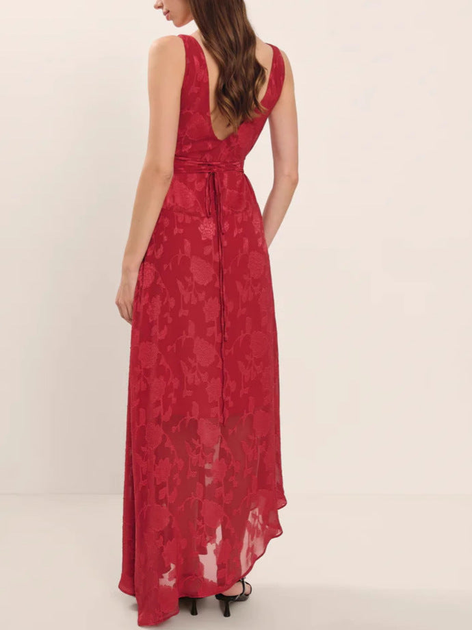 Femme Elegant A-linje Aftenkjole Stilla