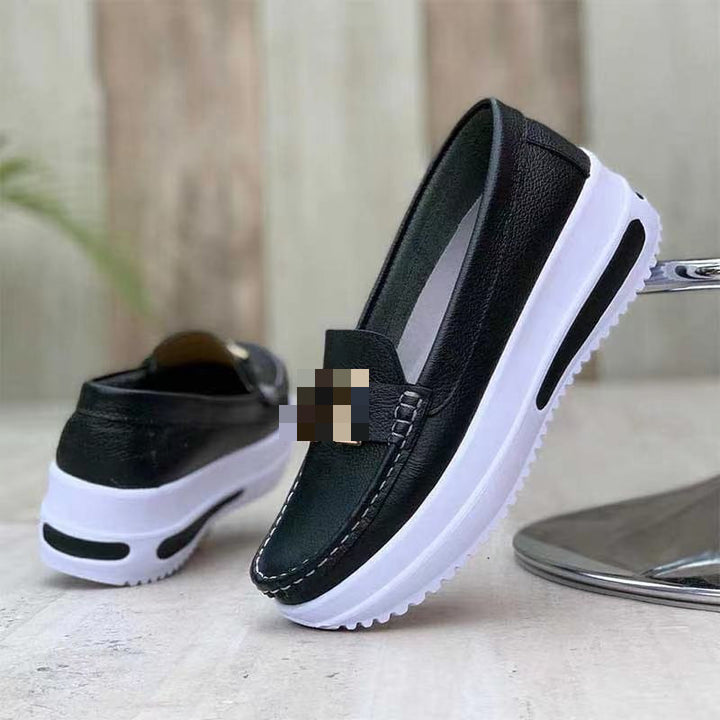 Dame Komfort-sandaler med elegant læst og moderigtig gummisål Stilla