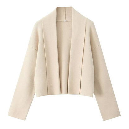 Femme Lækker Draperet Cardigan Stilla