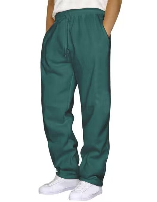 Kvinders komfortable sweatpants med sidelommer og elastisk talje Skovae