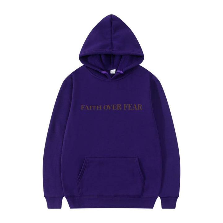 Dame hoodie med inspirerende tekst og høj kvalitet håndværk Skovae