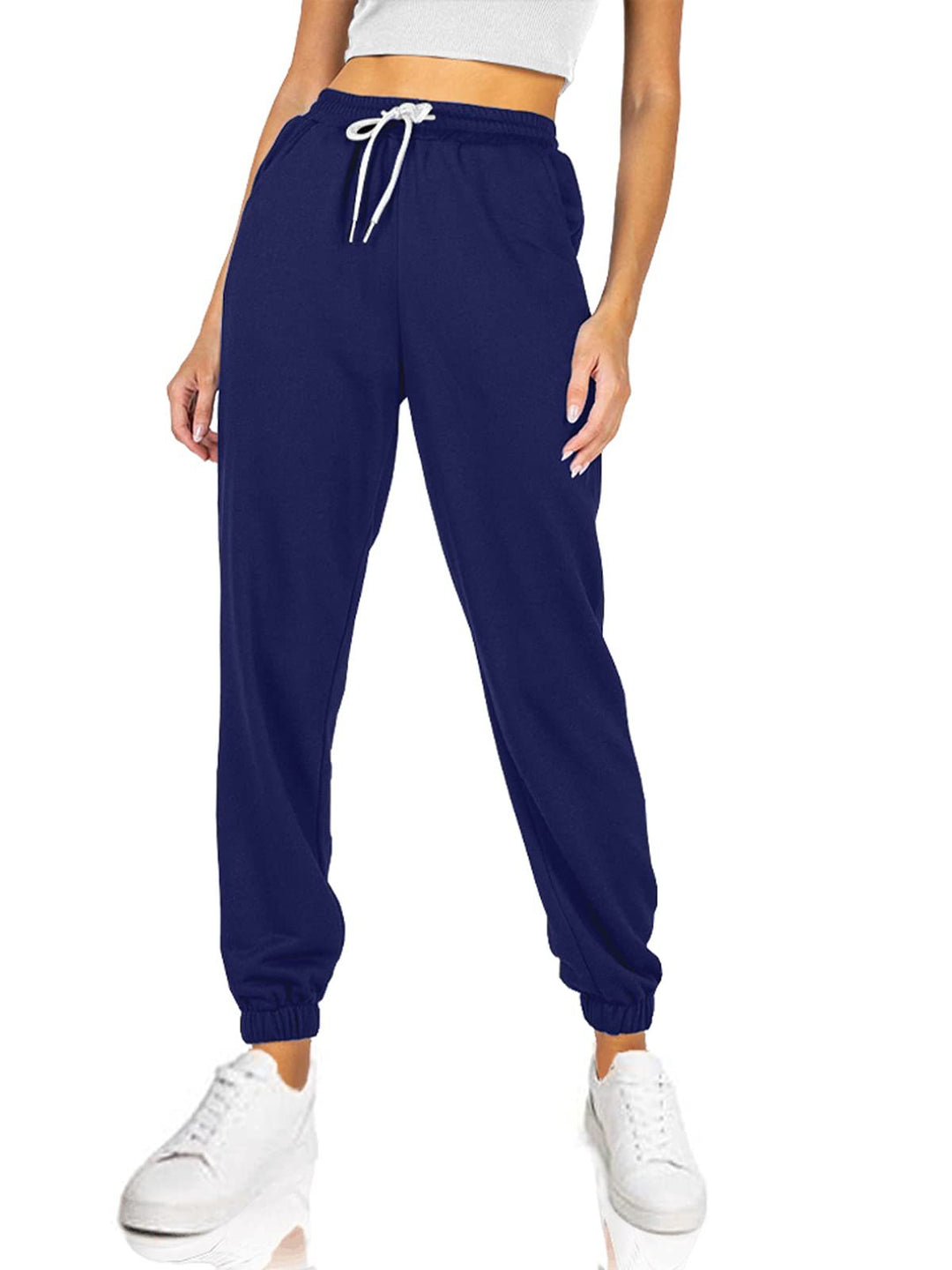 Damer behagelig sweatpants med elastisk linning og lommer Stilla