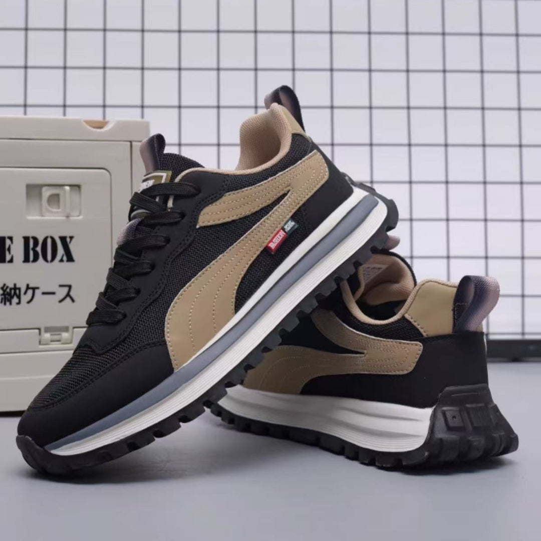 Herre løbesneaker med slidstærk overkonstruktion og innovativ dæmpningsteknologi Stilla